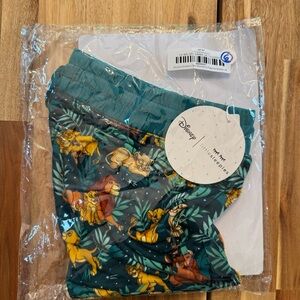NIB NWT‎ Little Sleepies Simbas Sky Disney Women’s Shorts Medium